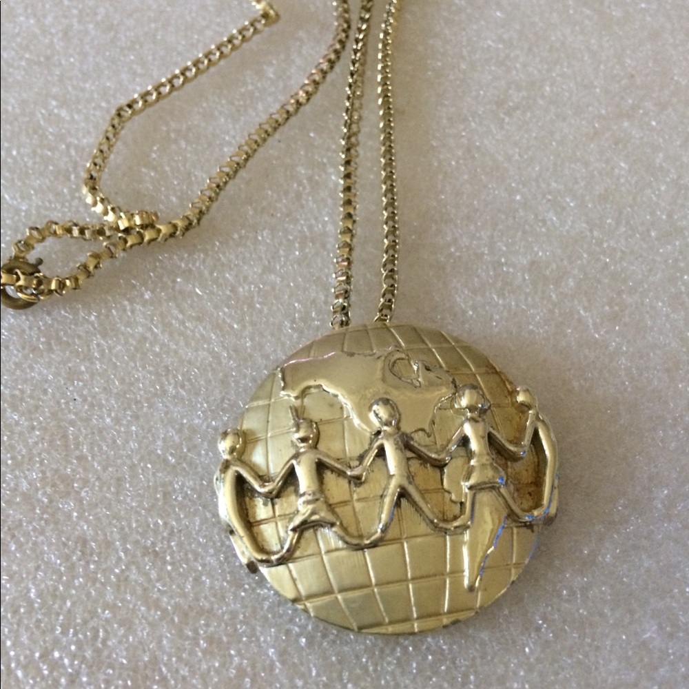 Gold plated necklace